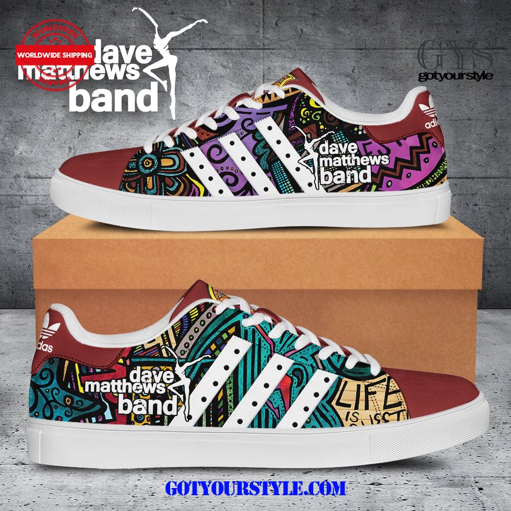 Dave Matthews Band Limited Edition Adidas Stan Smith Shoes