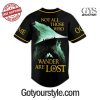 Lord Of The Rings Not All Those Who Wander Are Lost Custom Baseball Jersey