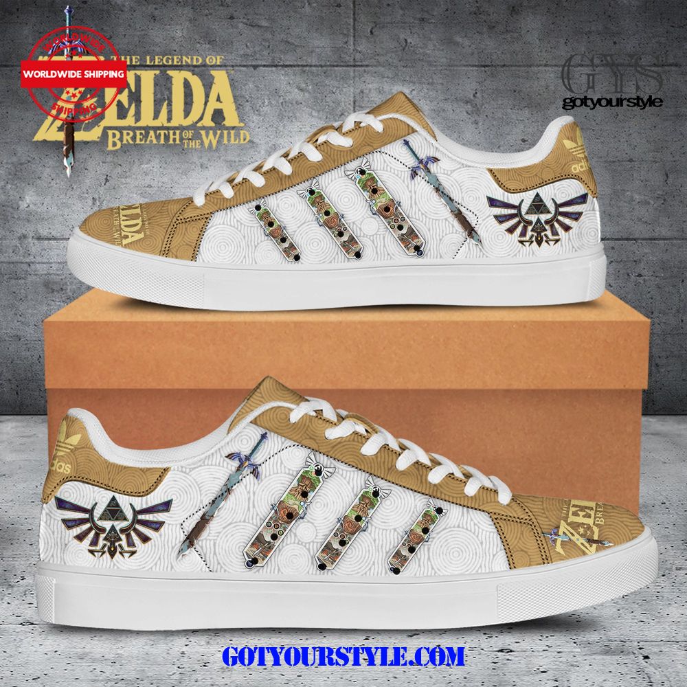 The Legend Of Zelda Breath Of The Wild Stan Smith Shoes