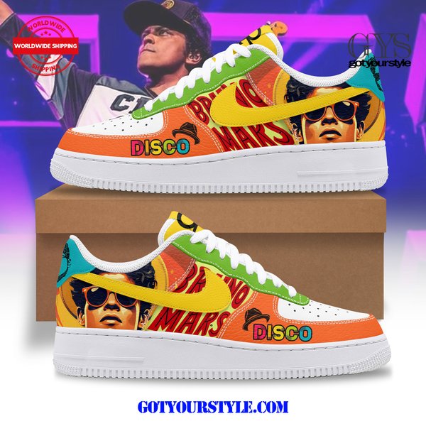 Bruno Mars Disco Limited Edition Air Force 1