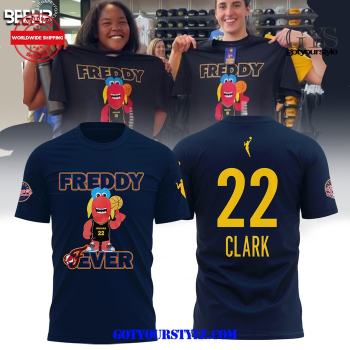 Caitlin Clark Freddy Fever Navy Shirt