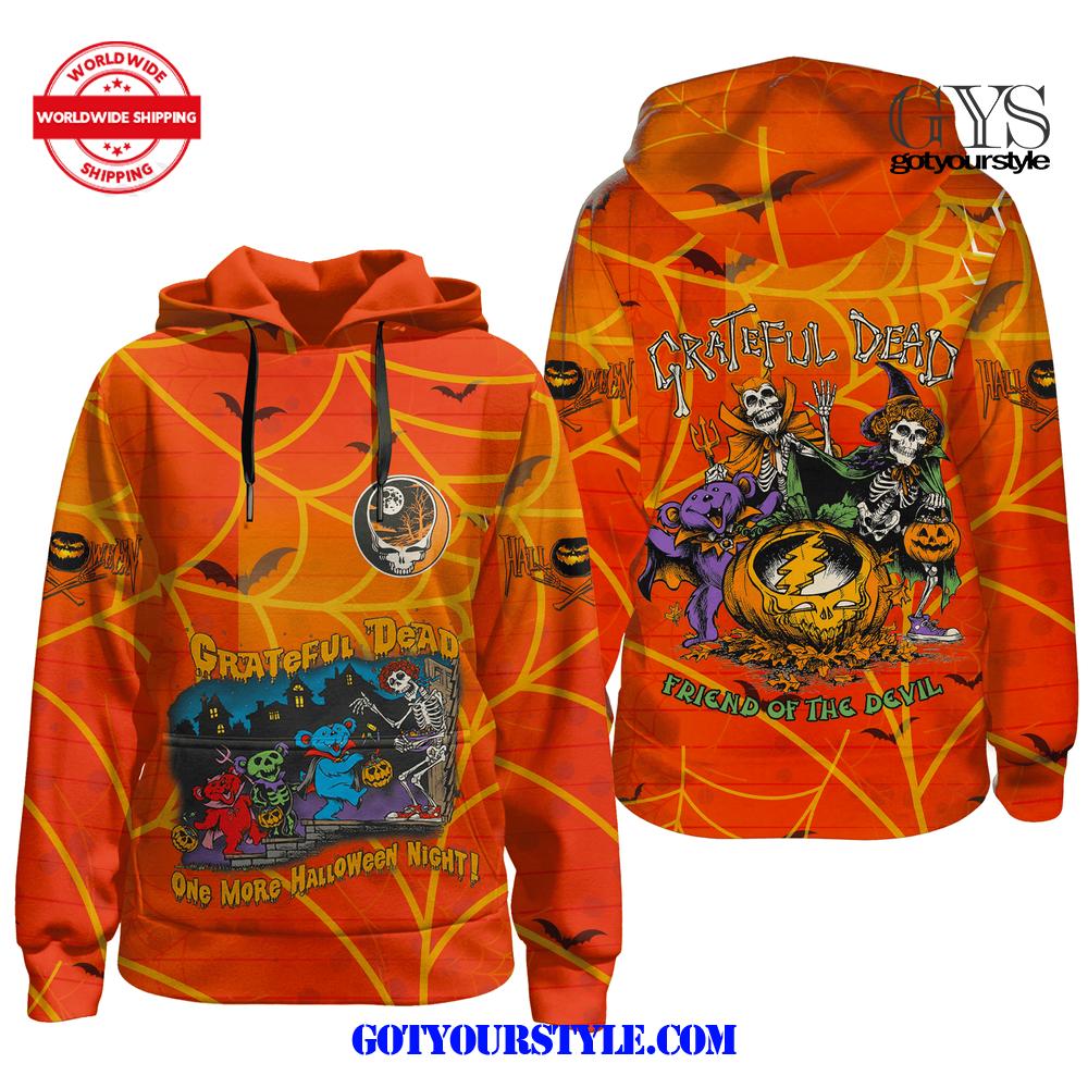 Grateful Dead One More Halloween Night Hoodie