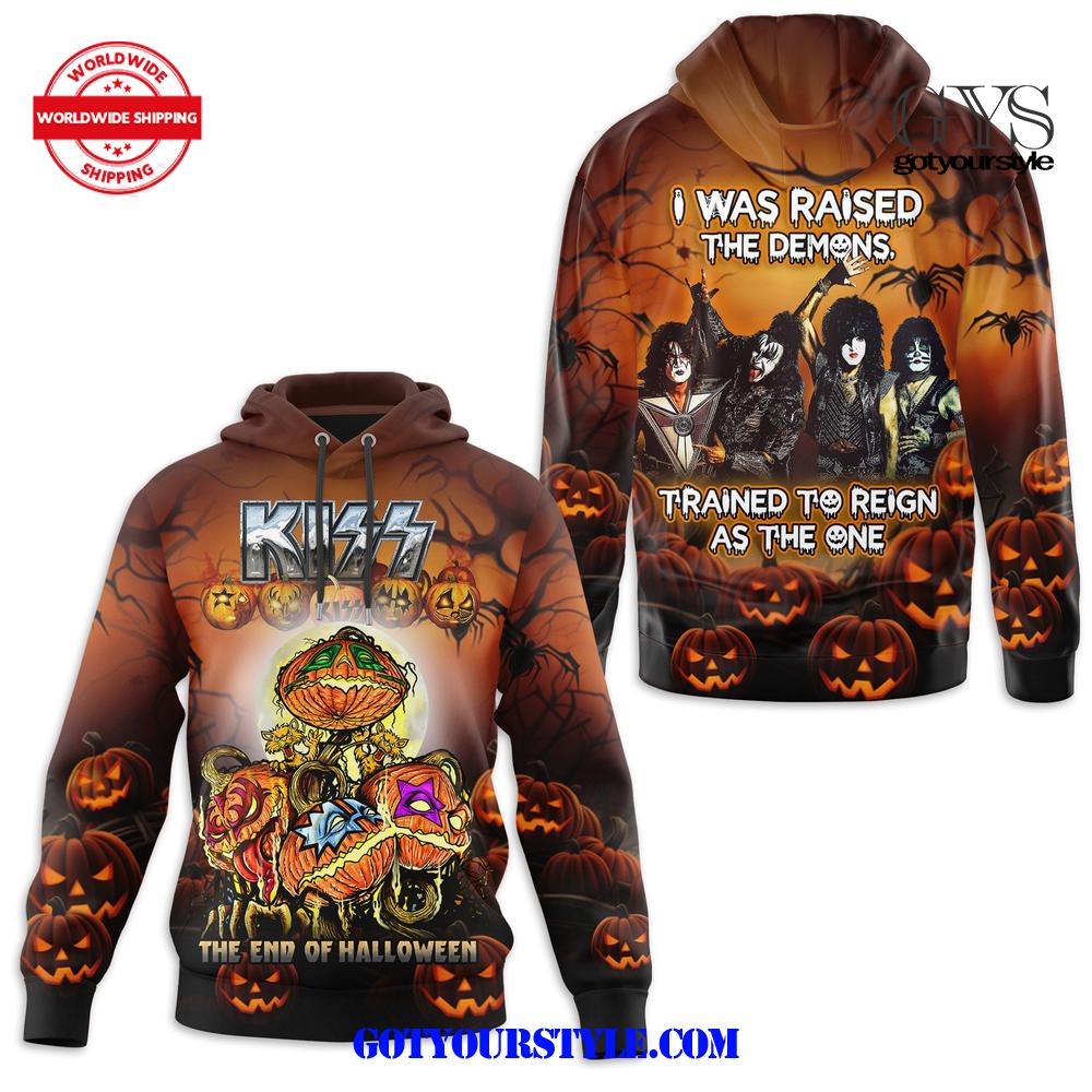 Kiss Band The End Of Halloween Hoodie