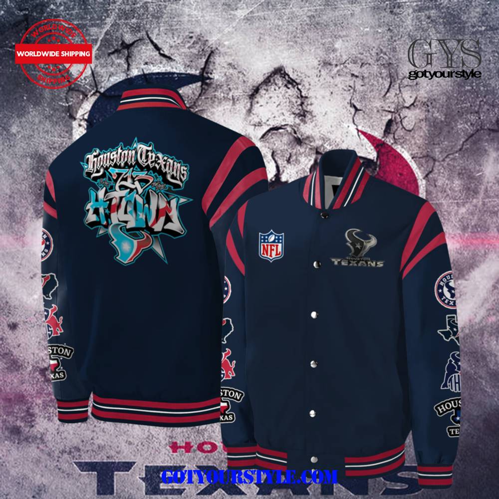 NFL Houston Texans H-Town Baseball Jacket