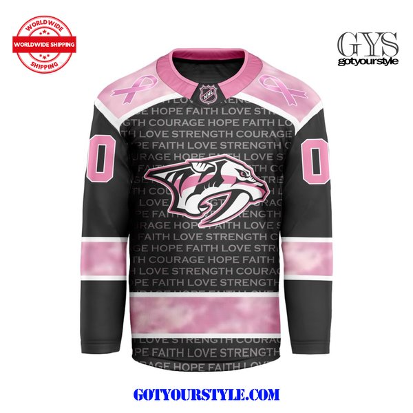 Pink predators jersey best sale