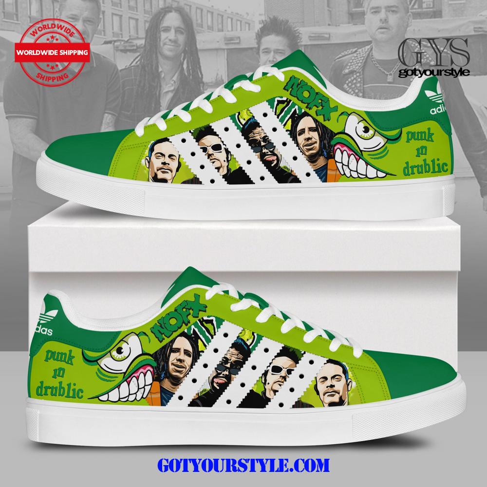 NOFX Band Punk In Drublic Stan Smith Shoes