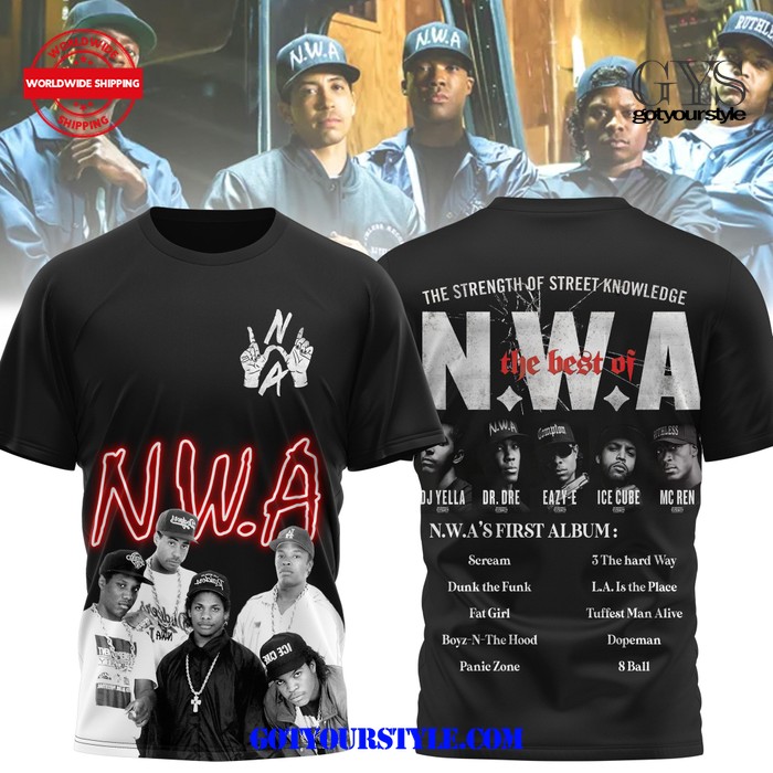 NWA First Album Limited Edition Shirt