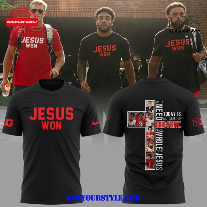 Ohio State Jesus Won New Edition All Type Shirt