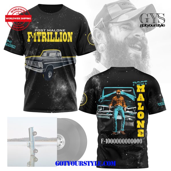 Post Malone F-1Trillion Limited Edition T-Shirt