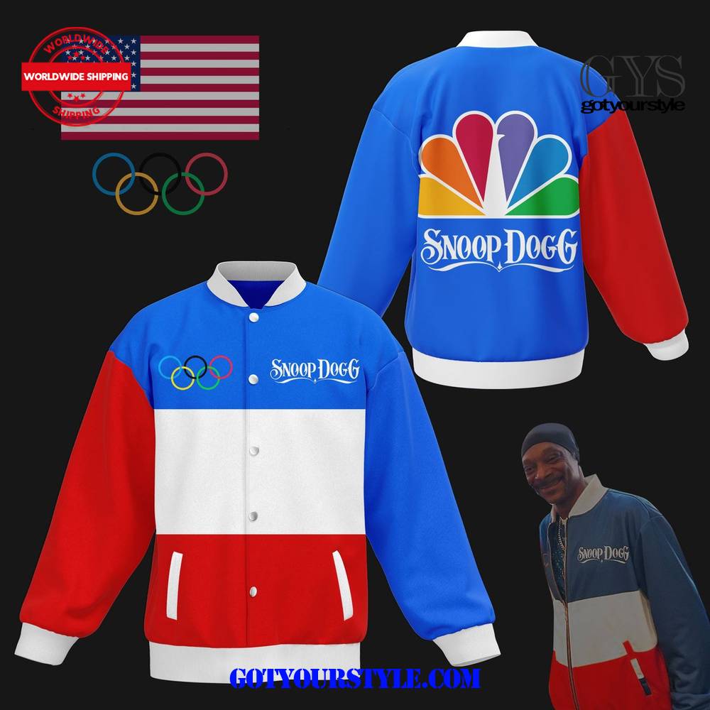 Snoop Dogg x Olympic Games Limited Baseball Jacket