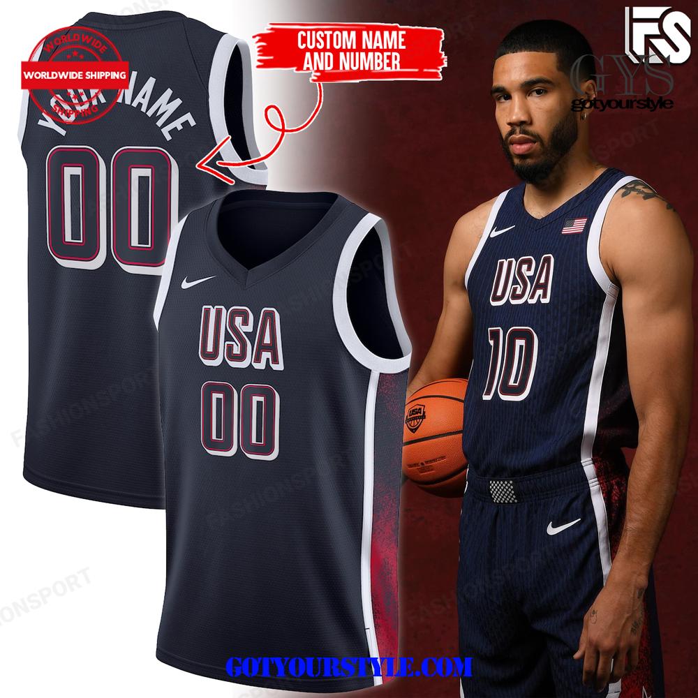 USA Basketball Team 2024 New Jersey