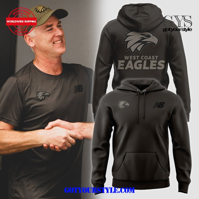 West Coast Eagles 2024 Special Edition Black Hoodie