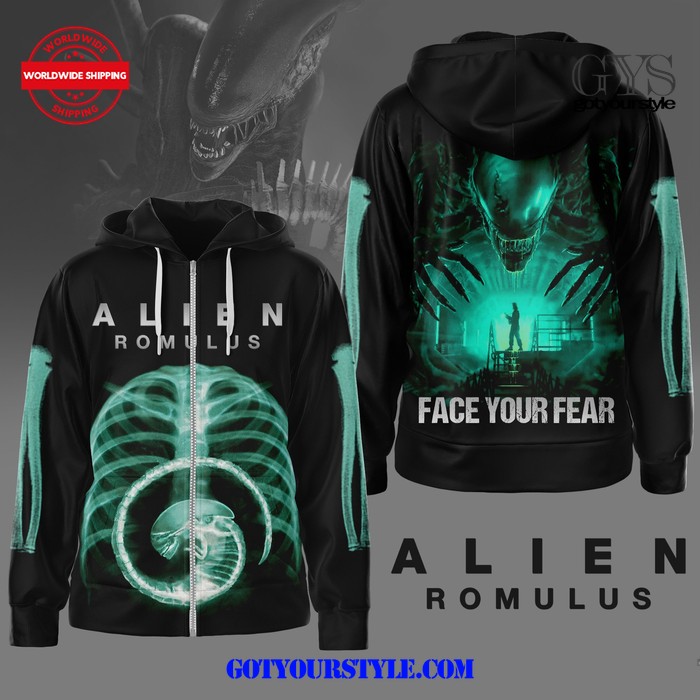 Alien Romulus Face Your Fear Shirt Collections