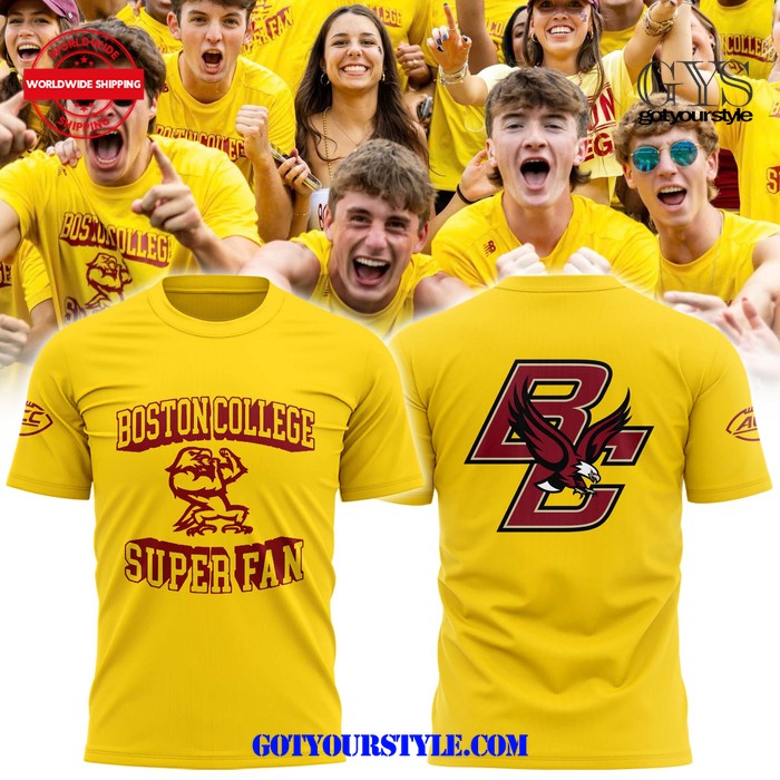 Boston College Superfan Tee Shirt