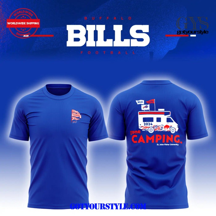 Buffalo Bills 2024 Training Camp T-Shirt