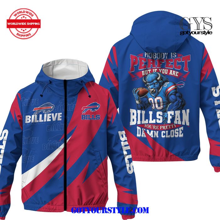 Buffalo Bills Billieve Limited Windbreaker Outdoor Jacket