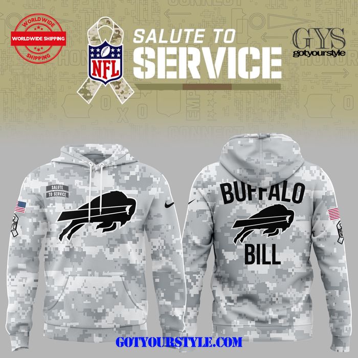 Buffalo Bills Salute to Service 2024 Limited Hoodie