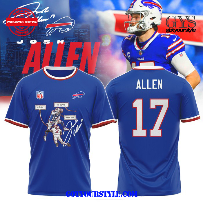 Buffalo Bills Special Josh Allen MVP Tee Shirt