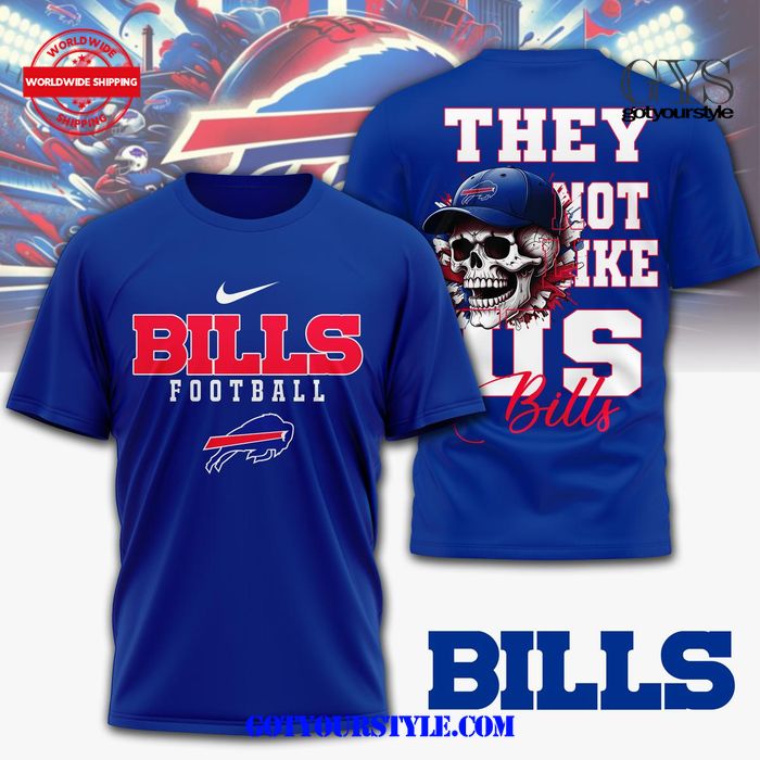 Buffalo Bills They Not Like Us T-Shirt