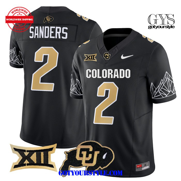 COLORADO BUFFALOES VAPOR LIMITED BLACK FOOTBALL JERSEY