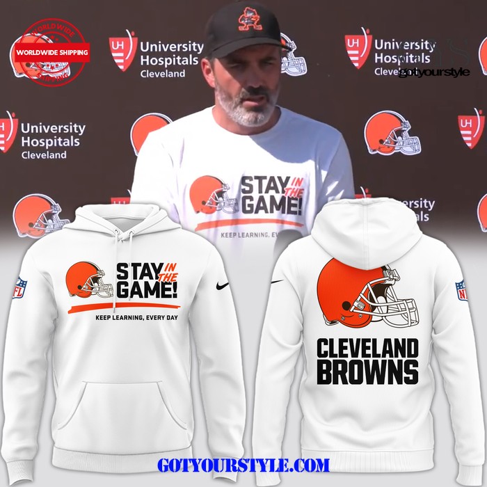 Cleveland Browns Stay In The Game 2024 Hoodie