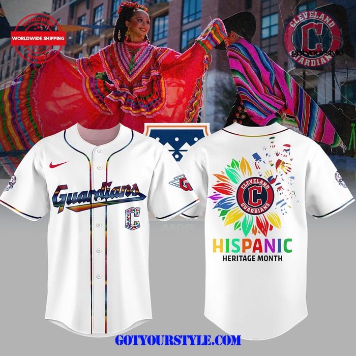 Cleveland Guardians 2024 Hispanic Heritage Month Baseball Jersey