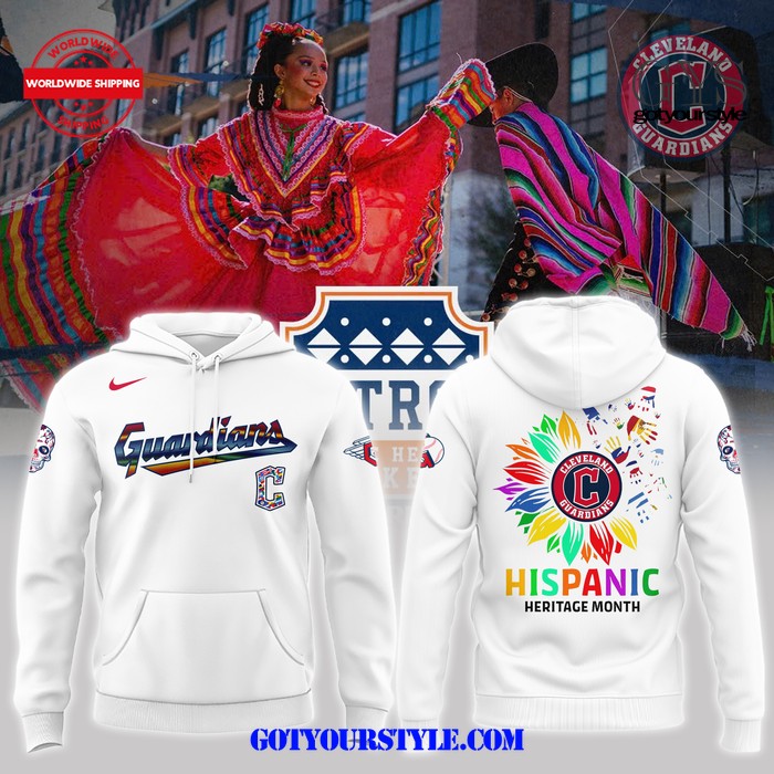 Cleveland Guardians Hispanic Heritage Month 2024 Hoodie