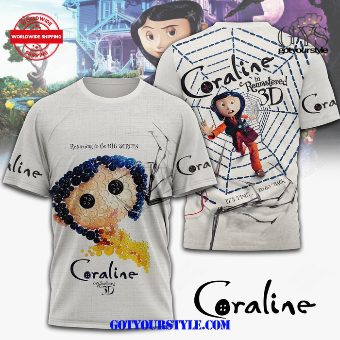 Coraline Returning To The Big Screen Shirt