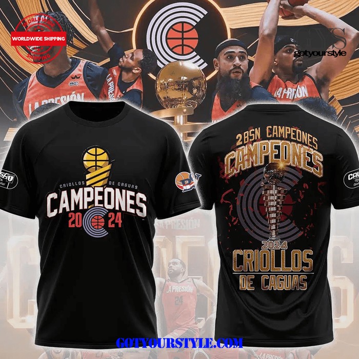 Criollos de Caguas BSN 2024 Campeones Shirt