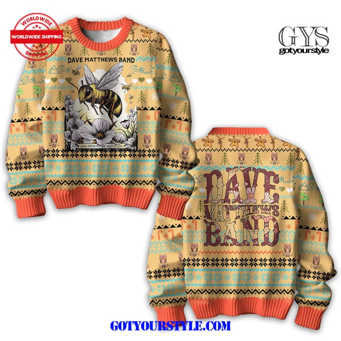 Dave Matthews Band Christmas Sweater