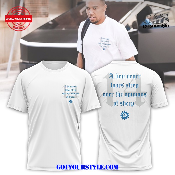 Detroit Lions Never Lose Sleep White T-Shirt