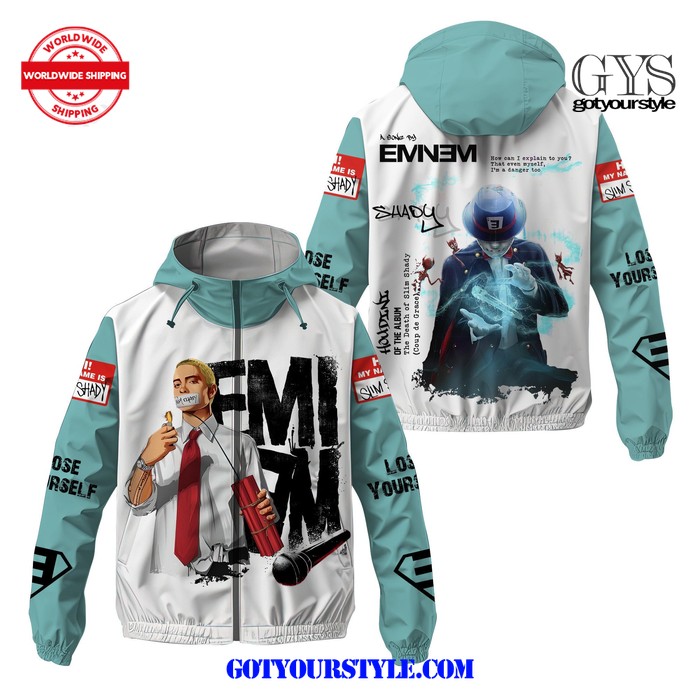 Eminem Houdini 2024 Limited Edition Windbreaker Outdoor Jacket