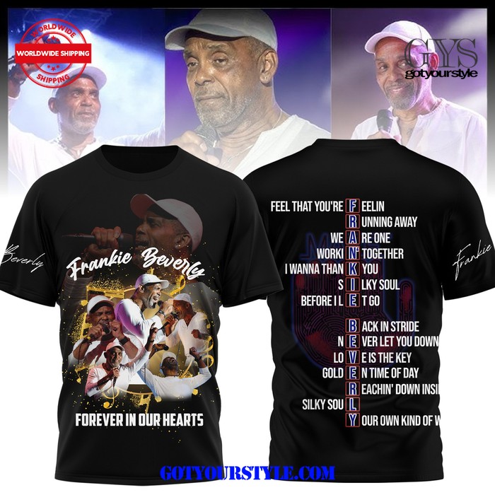 Frankie Beverly Forever In Our Hearts Limited Shirt Collections