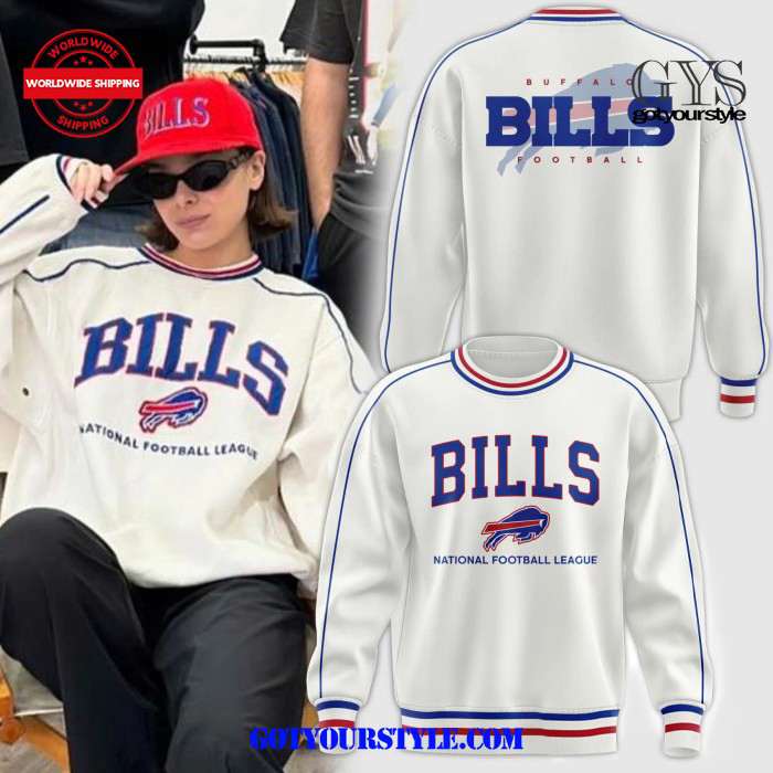 Hailee Steinfeld Buffalo Bills Nation Football Sweatshirt