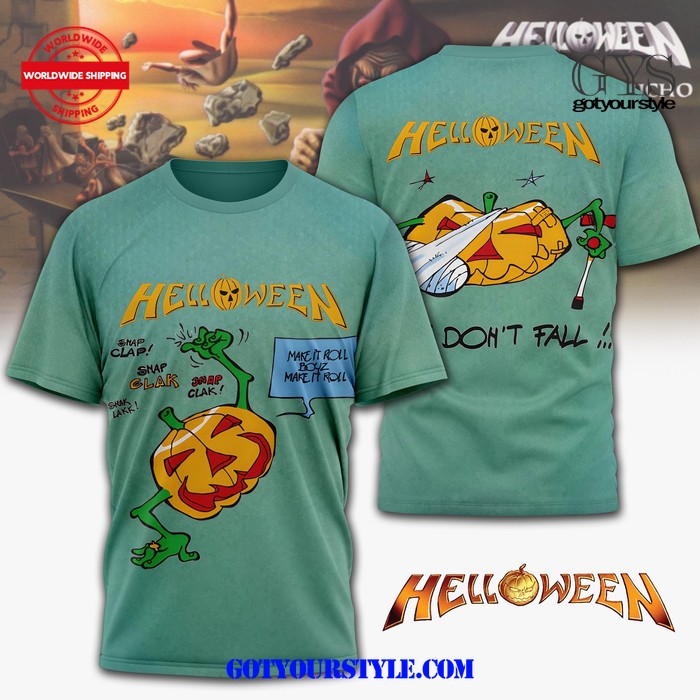 Helloween Make It Roll Limited Edition Tee Shirt