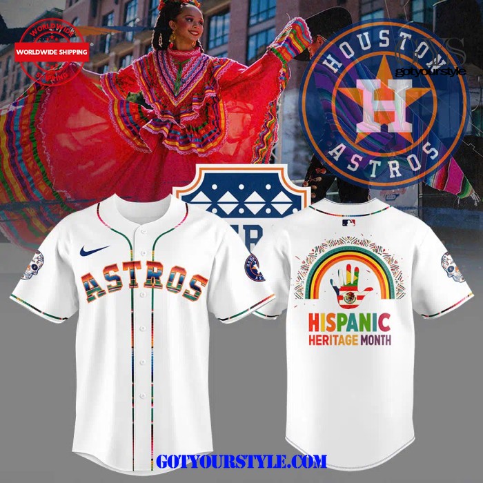 Houston Astros Hispanic Heritage Month 2024 Baseball Jersey