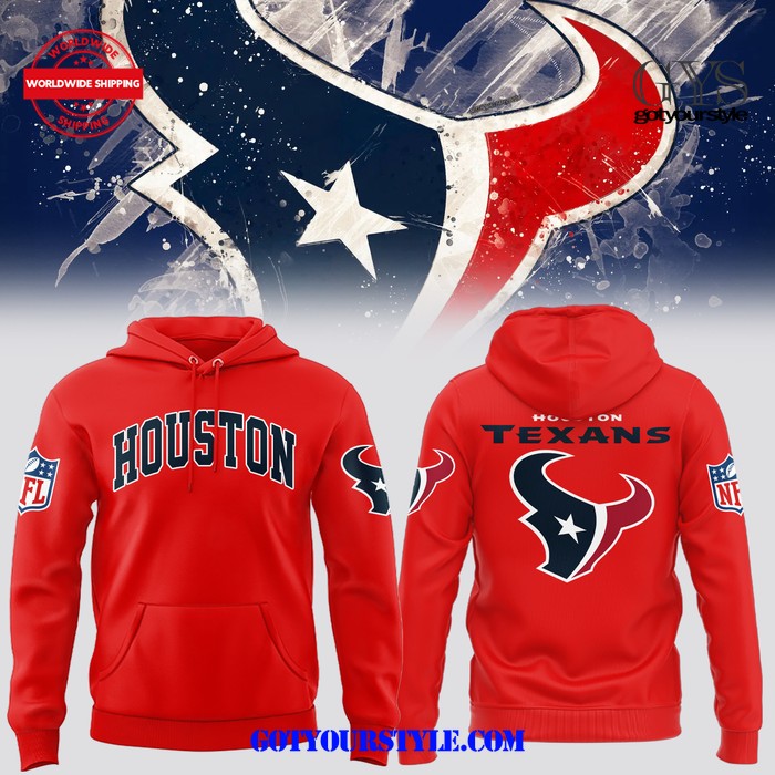 Houston Texans 2024 NFL Limited Edition Red Hoodie