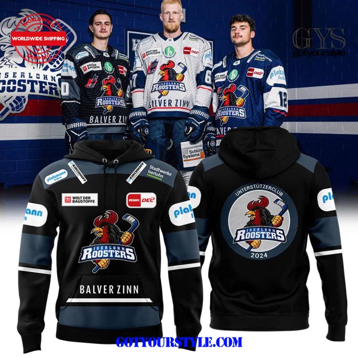 Iserlohn Roosters Balverzinn 2024 Limited Hoodie