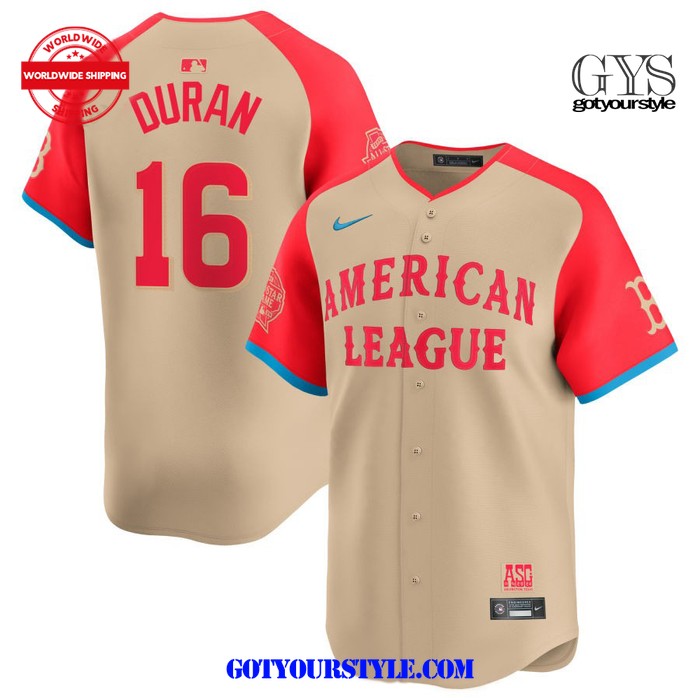 Jarren Duran American League 2024 MLB All-Star Baseball Jersey