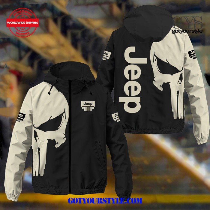 Jeep Skull Special Limited Edition WindBreaker