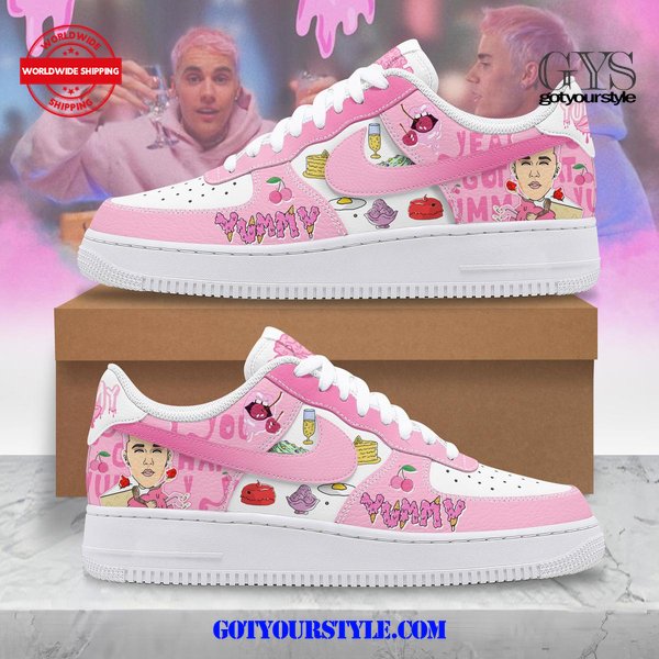 Justin Bieber Yummy Limited Edition Nike Air Force 1