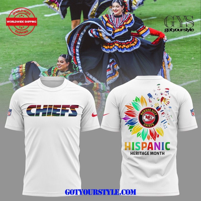 Kansas City Chiefs 2024 Hispanic Heritage Month Special T-Shirt