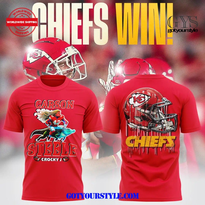 Kansas City Chiefs Carson Steele 2024 T-Shirt