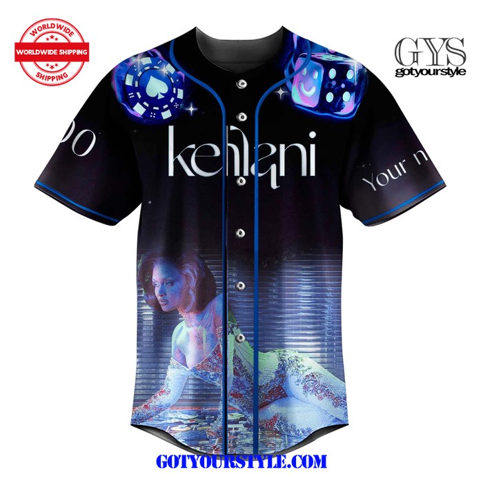 Kehlani Crash Limited Edition Baseball Jersey