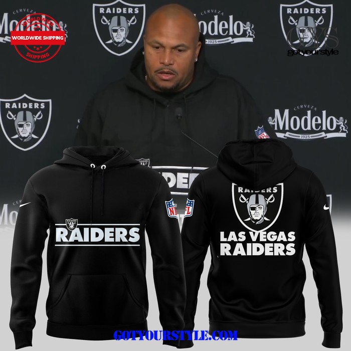 Las Vegas Raiders Coach Antonio Pierce Hoodie