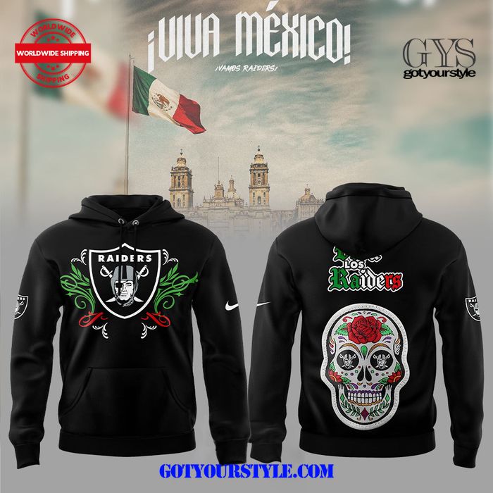 Las Vegas Raiders Viva Los Raiders Limited Black Hoodie