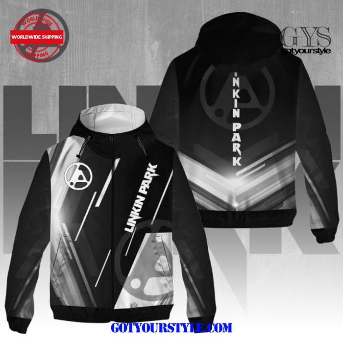 Linkin Park Black Shadow Windbreaker Jacket