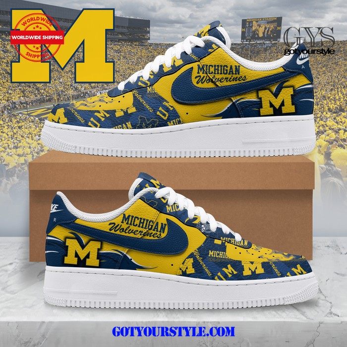 Michigan Wolverines Limited 2024 Edition Air Force 1