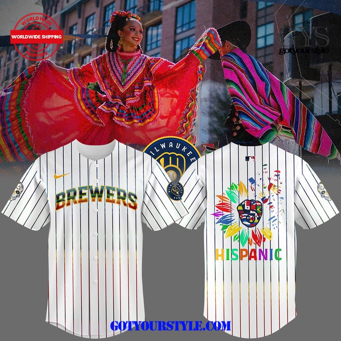 Milwaukee Brewers 2024 Hispanic Heritage Month Baseball Jersey