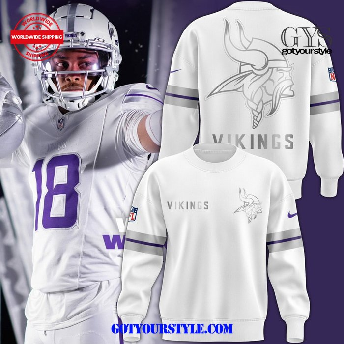 Minnesota Vikings Winter Warrior 2024 Limited Sweatshirt